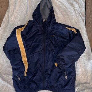 Nike Jacket Navy Blue Men’s Size Large; Zipper Pockets